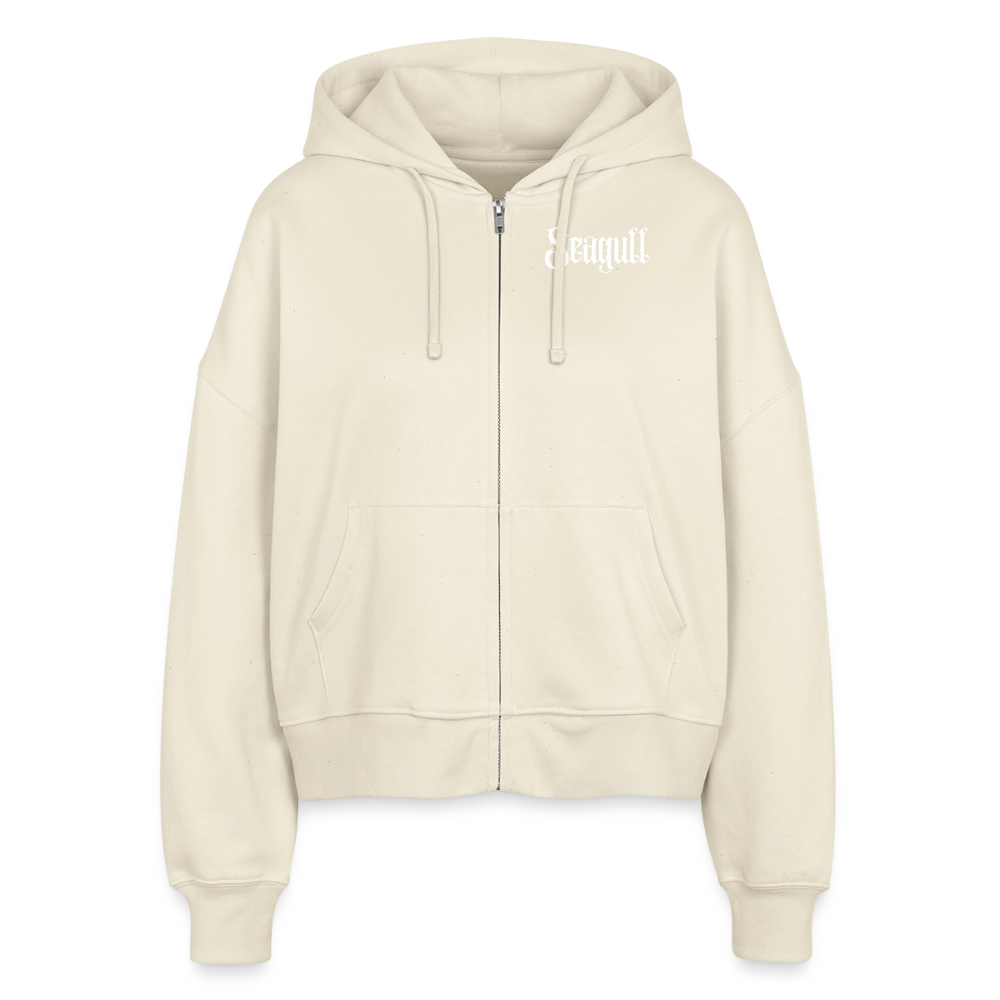 Rostock 'Seagull' Bio Zip Hoodie Damen - Natur