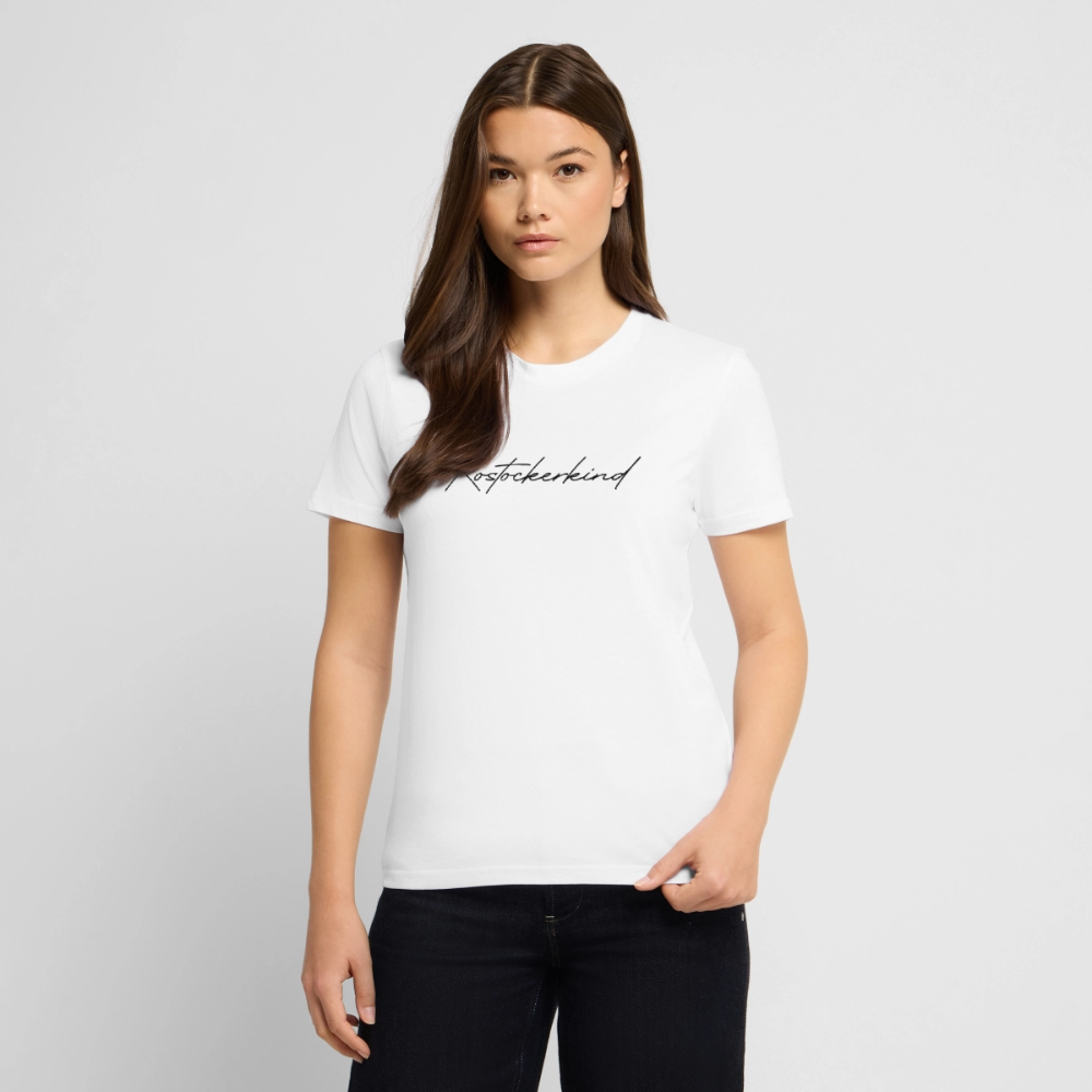 Rostock 'Rostockerkind' Signature Bio T-Shirt Unisex - Weiß