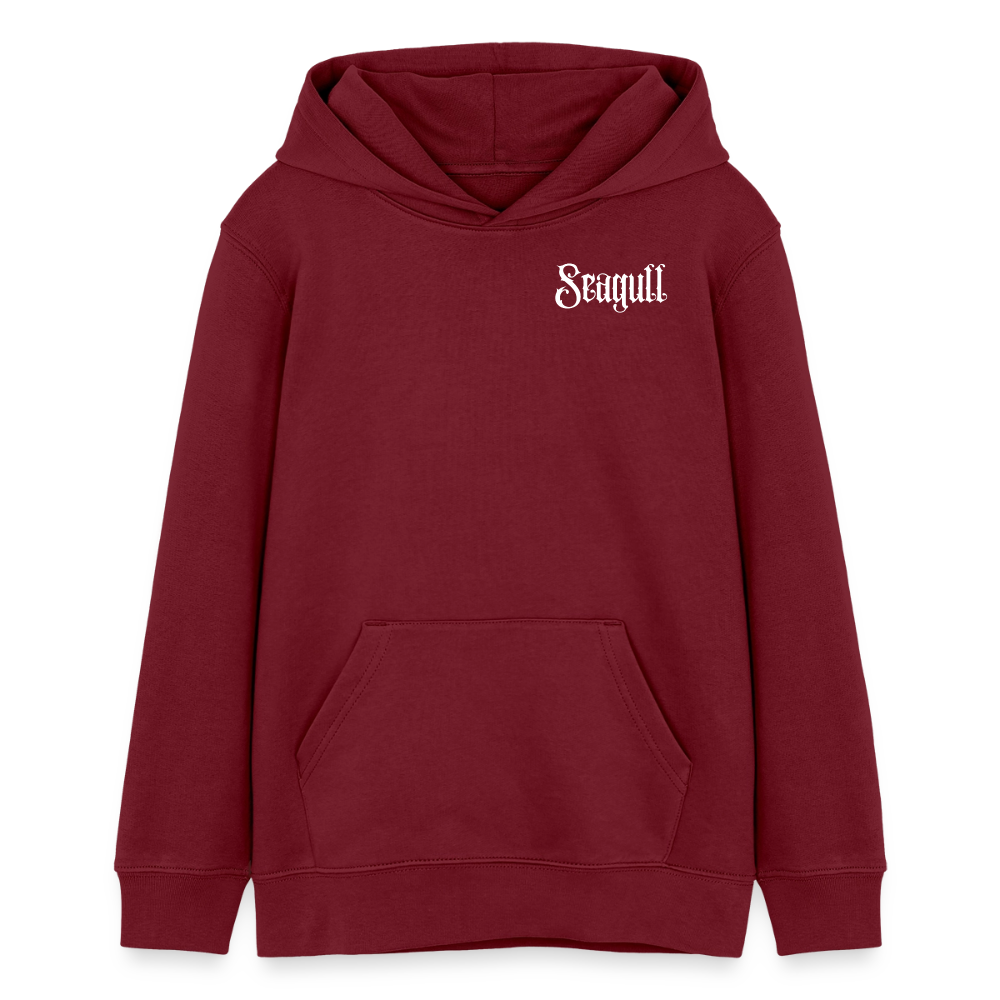 Rostock 'SEAGULL' Edition Bio Hoodie Kinder - Burgunderrot