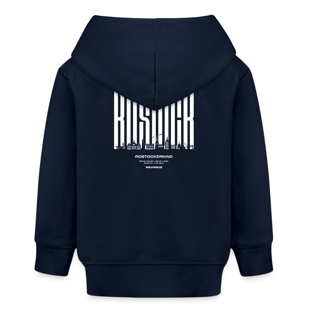 Rostock 'Rostockerkind' Bio Hoodie Babys Farbe - Navy