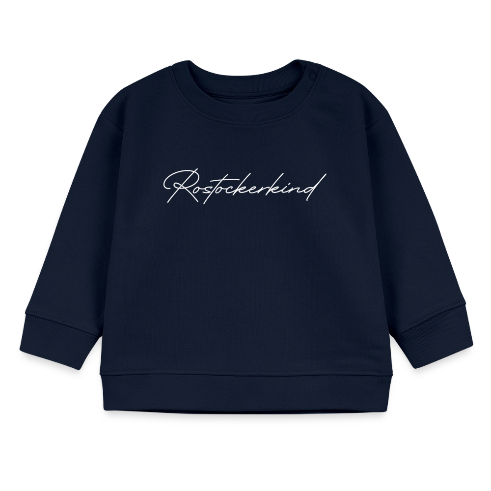 Rostock 'Rostockerkind' Signature Bio Sweatshirt Babys - Navy
