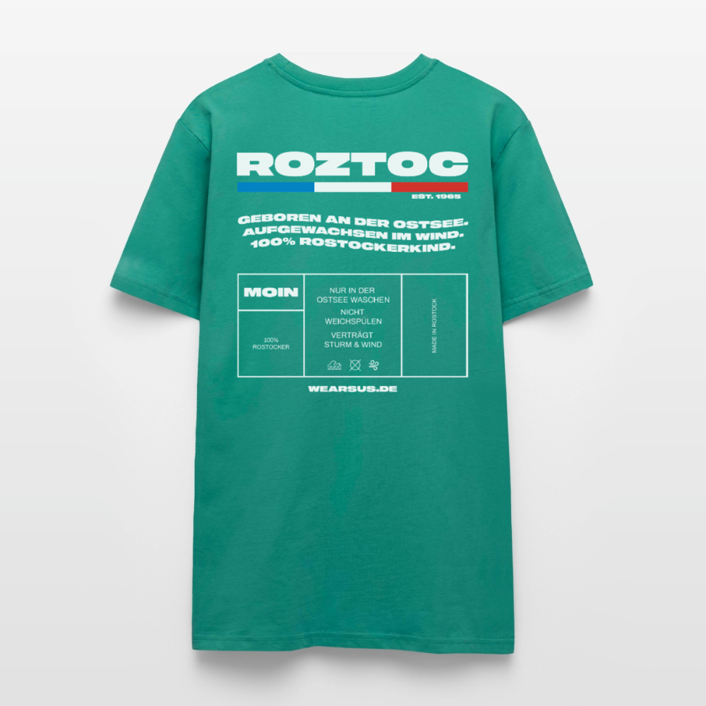 Rostock 'ROZTOC' Edition Unisex T-Shirt - Blaugrün