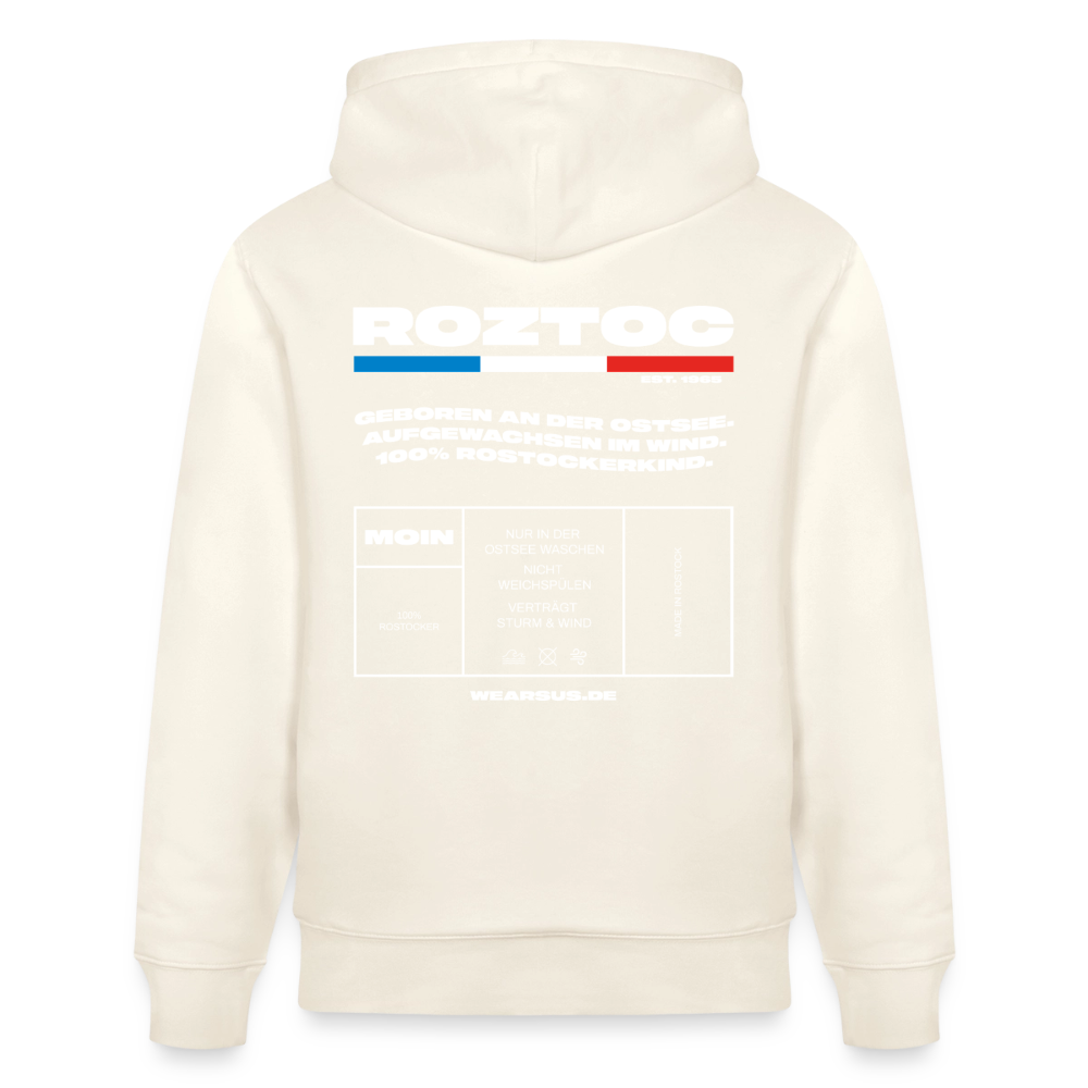 Rostock 'ROZTOC' Edition Unisex Hoodie - Naturweiß 