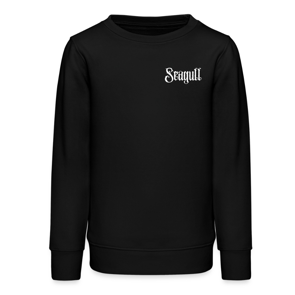 Rostock 'SEAGULL' Edition Bio Kinder Sweatshirt - Schwarz
