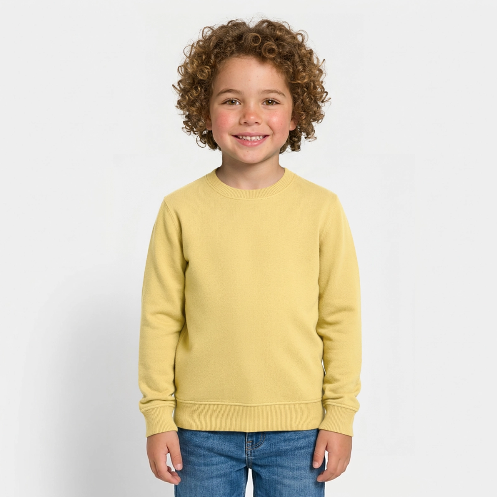 Rostock 'ROZTOC' Edition Bio Sweatshirt Kinder 3-8 Jahre - Gelb Viva 