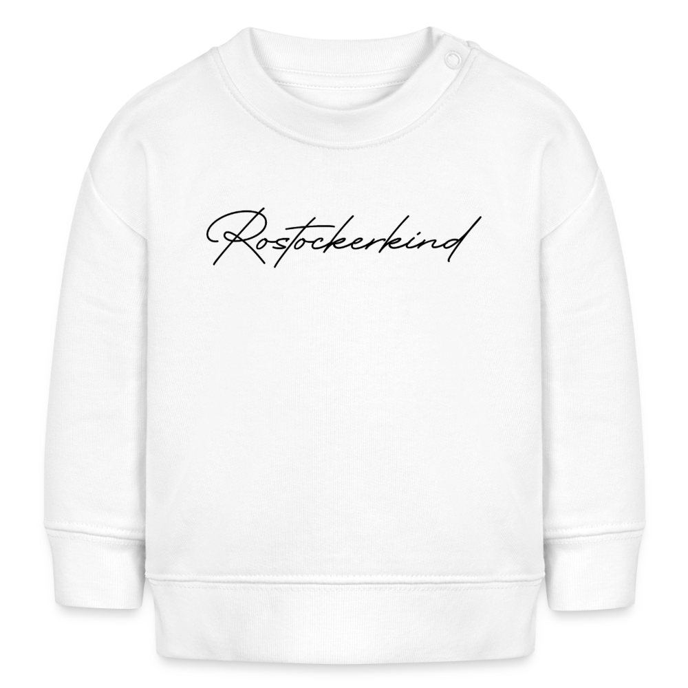 Rostock 'Rostockerkind' Signature Bio T-Shirt Babys - Weiß