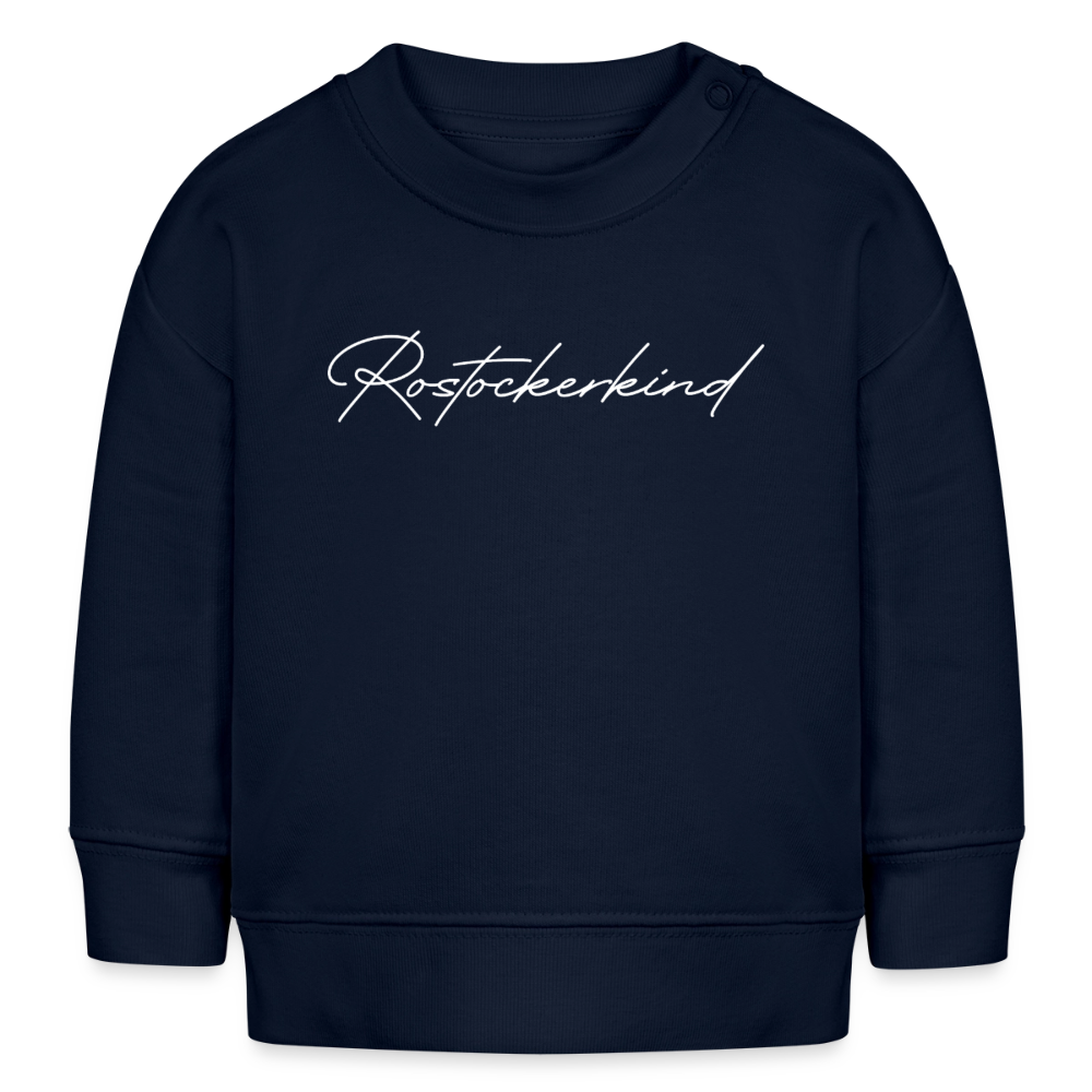 Rostock 'Rostockerkind' Signature Bio Sweatshirt Babys - Navy