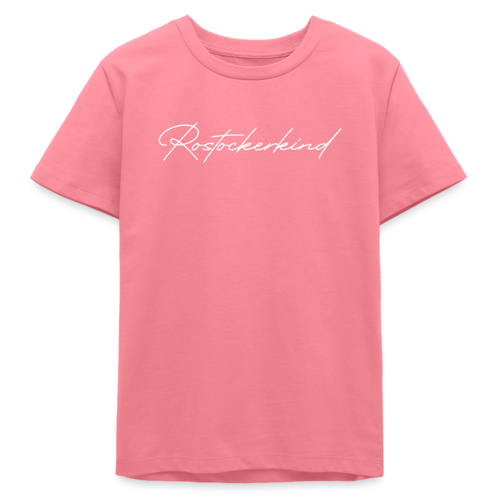Rostock 'Rostockerkind' Signature Bio T-Shirt Kinder 9-13 Jahre - Pink 