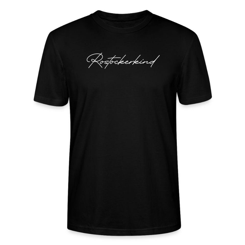 Rostock 'Rostockerkind' Signature Bio T-Shirt Unisex schwarz - Schwarz