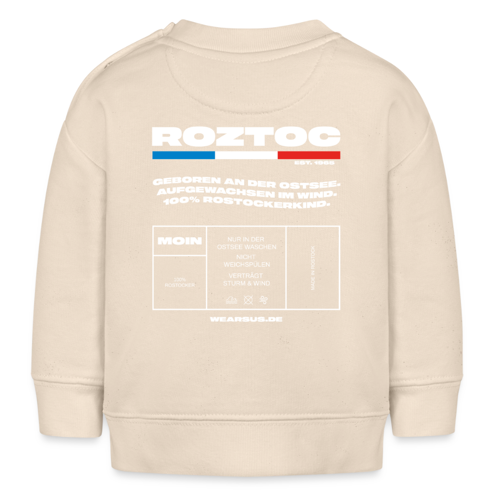 Rostock 'ROZTOC' Edition Baby Sweatshirt - Natur