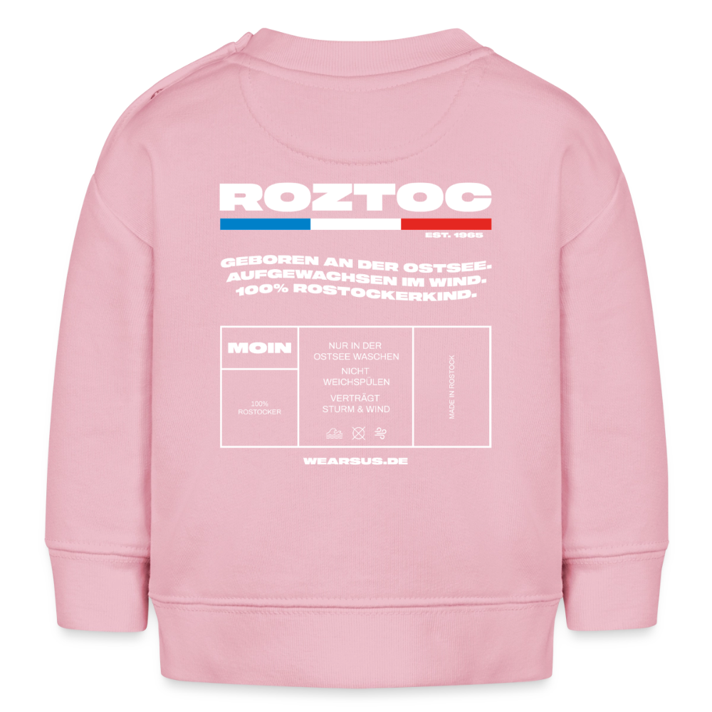 Rostock 'ROZTOC' Edition Baby Sweatshirt - Hellrosa