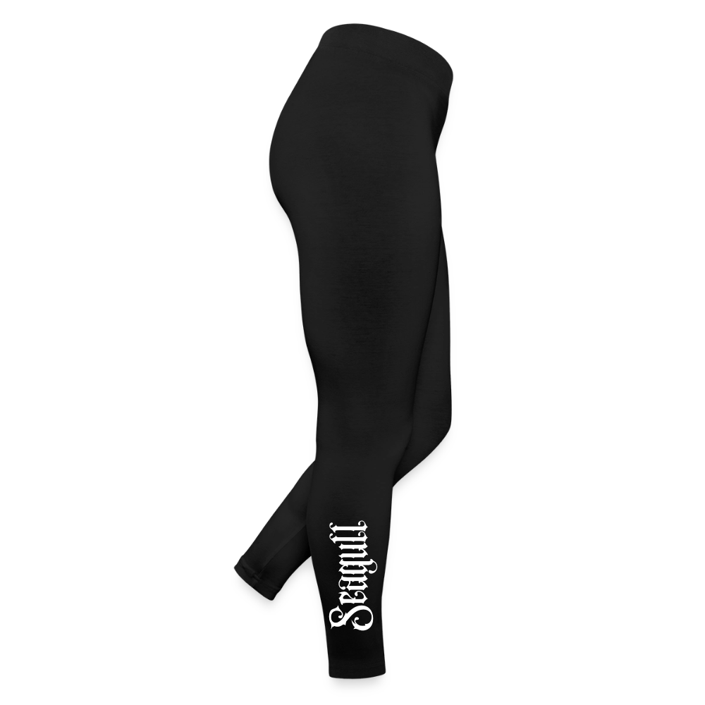 Rostock 'SEAGULL' Frauen Jersey Leggings - Schwarz