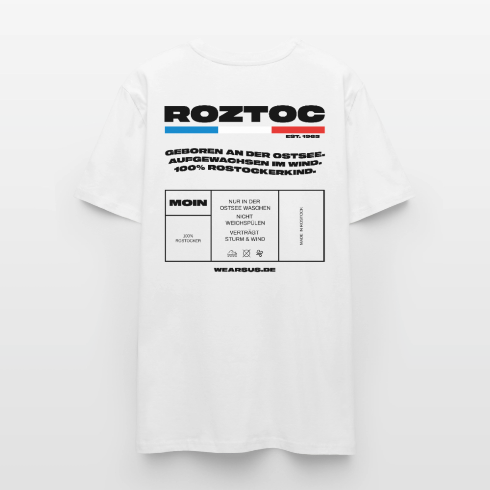 Rostock 'ROZTOC' Edition Unisex T-Shirt weiß - Weiß