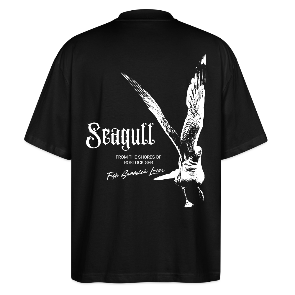 Seagull Rostock Baltic Sea Edition Oversized T-Shirt Unisex - Schwarz