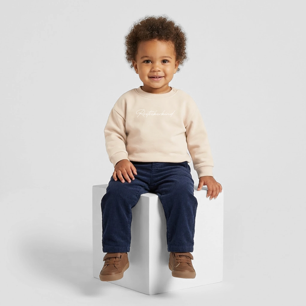 Rostock 'Rostockerkind' Signature Bio Sweatshirt Babys - Natur