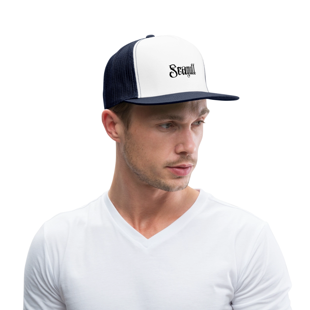 Rostock 'SEAGULL'  Trucker Cap - Weiß/Navy