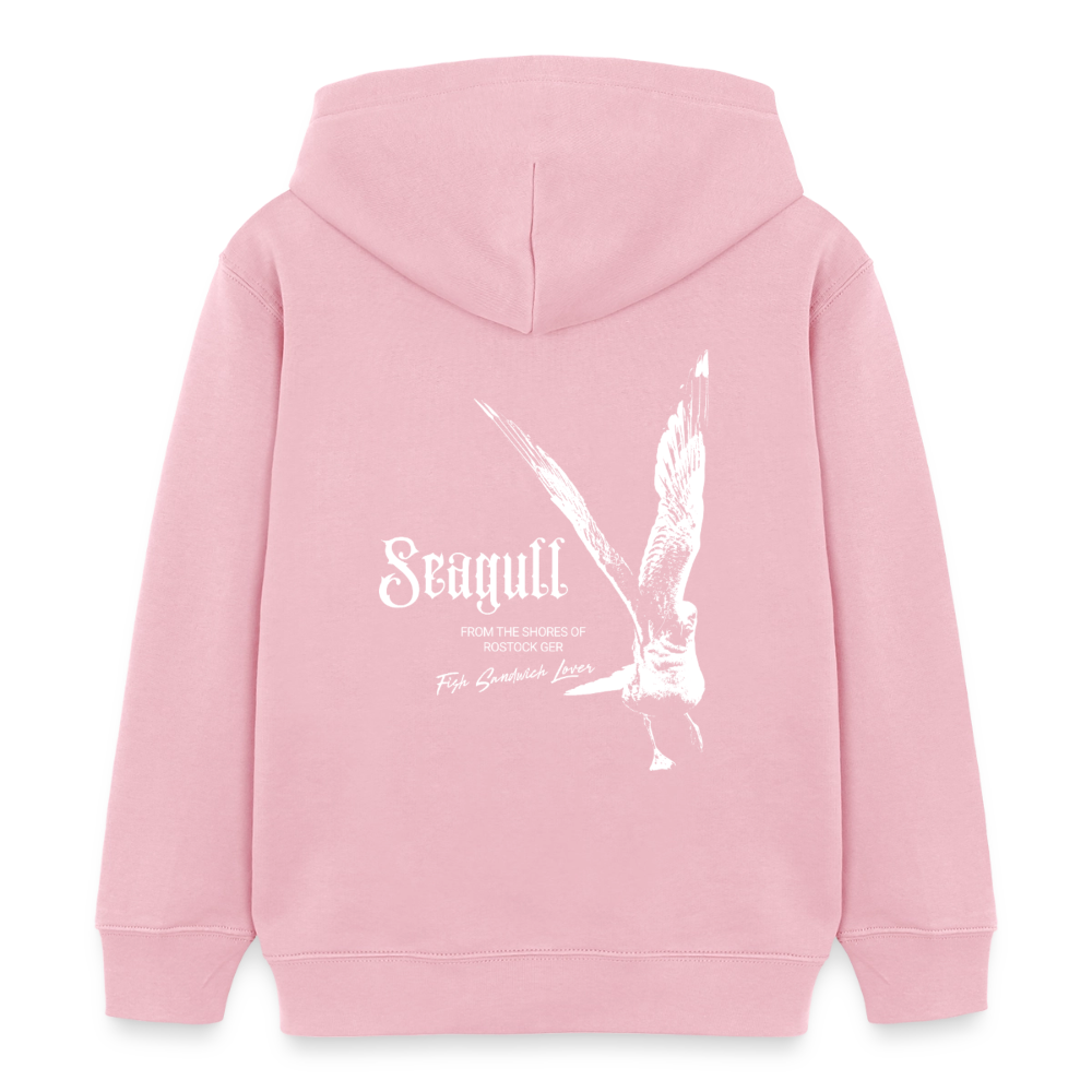 Rostock 'SEAGULL' Edition Bio Hoodie Kinder - Hellrosa