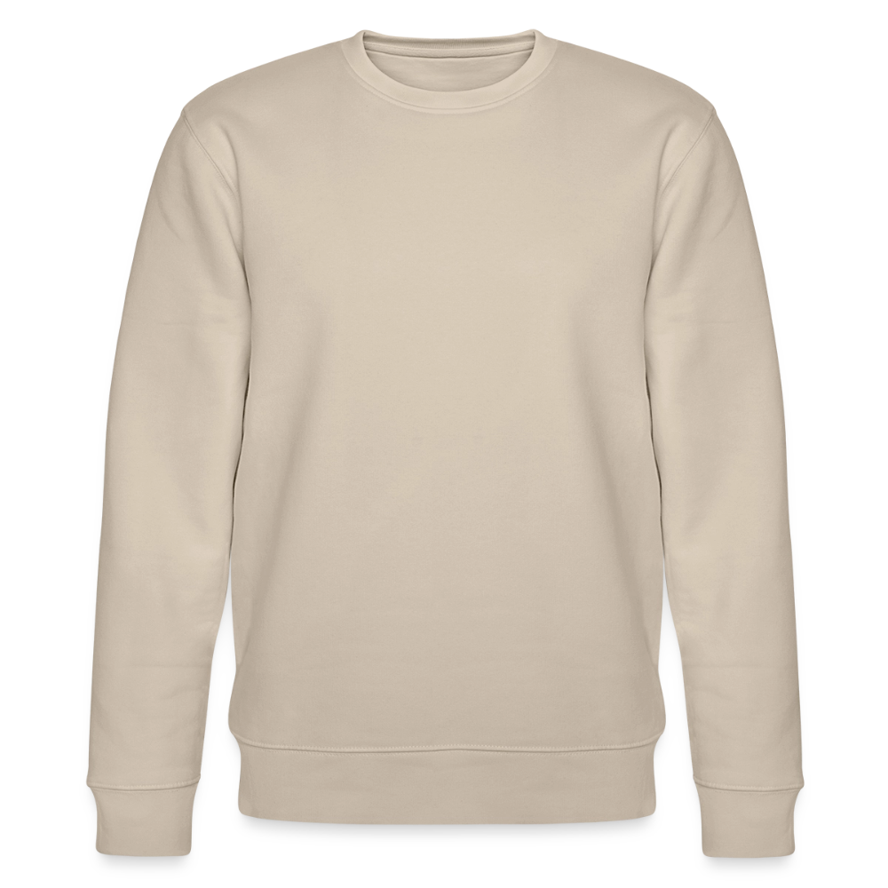 Rostock 'Rostockerkind' Bio Sweatshirt Unisex Back Print - Beige