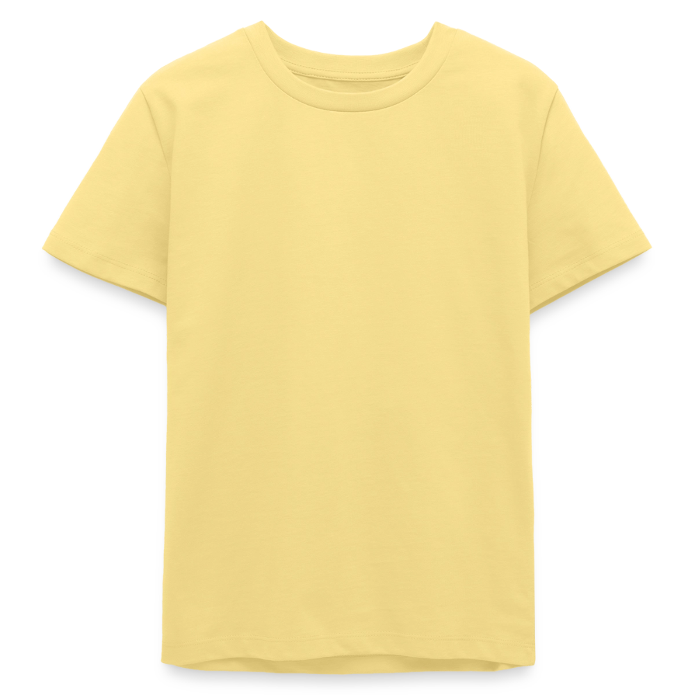 Rostock 'Rostockerkind' Bio T-Shirt Kinder 9-13 Jahre Back Print Farbe - Gelb Viva 