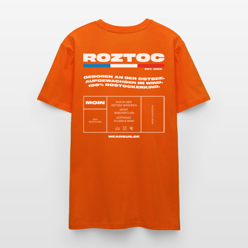 Rostock 'ROZTOC' Edition Unisex T-Shirt - Tieforange