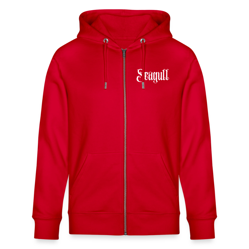 Rostock 'SEAGULL' Edition Bio Zip Hoodie Herren - Rot