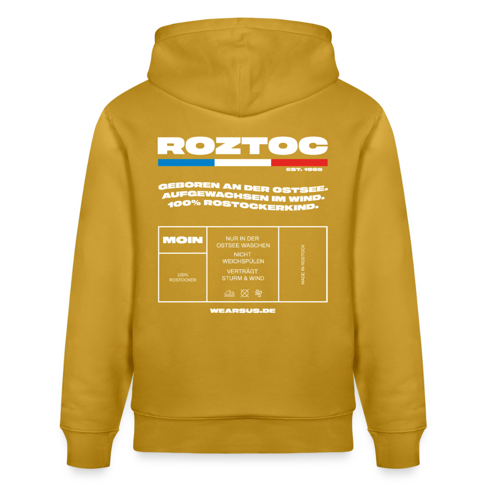Rostock 'ROZTOC' Edition Unisex Hoodie - Ocker