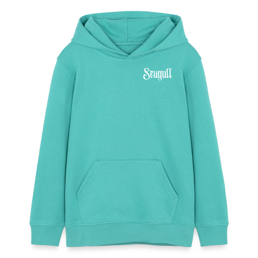 Rostock 'SEAGULL' Edition Bio Hoodie Kinder - Poolblau