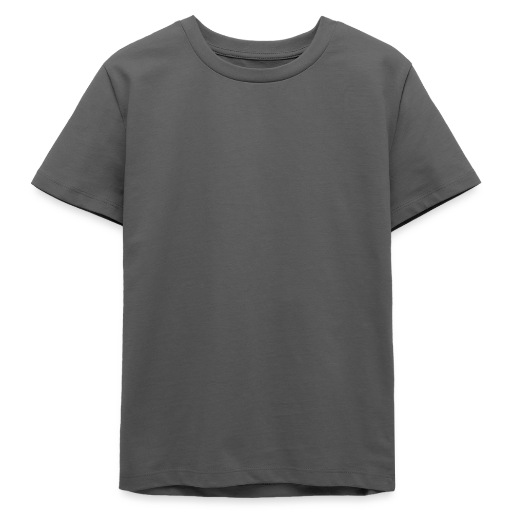 Rostock 'Rostockerkind' Bio T-Shirt Kinder 9-13 Jahre Back Print Farbe - Anthrazit