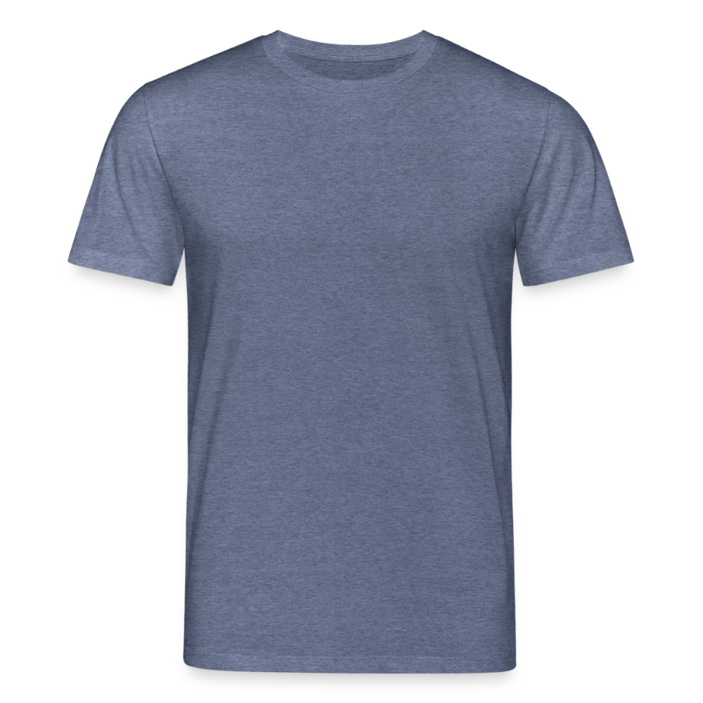 Rostock 'Rostockerkind' Bio T-Shirt Unisex Back Print Farbe 180 g/m² - Dunkelblau meliert