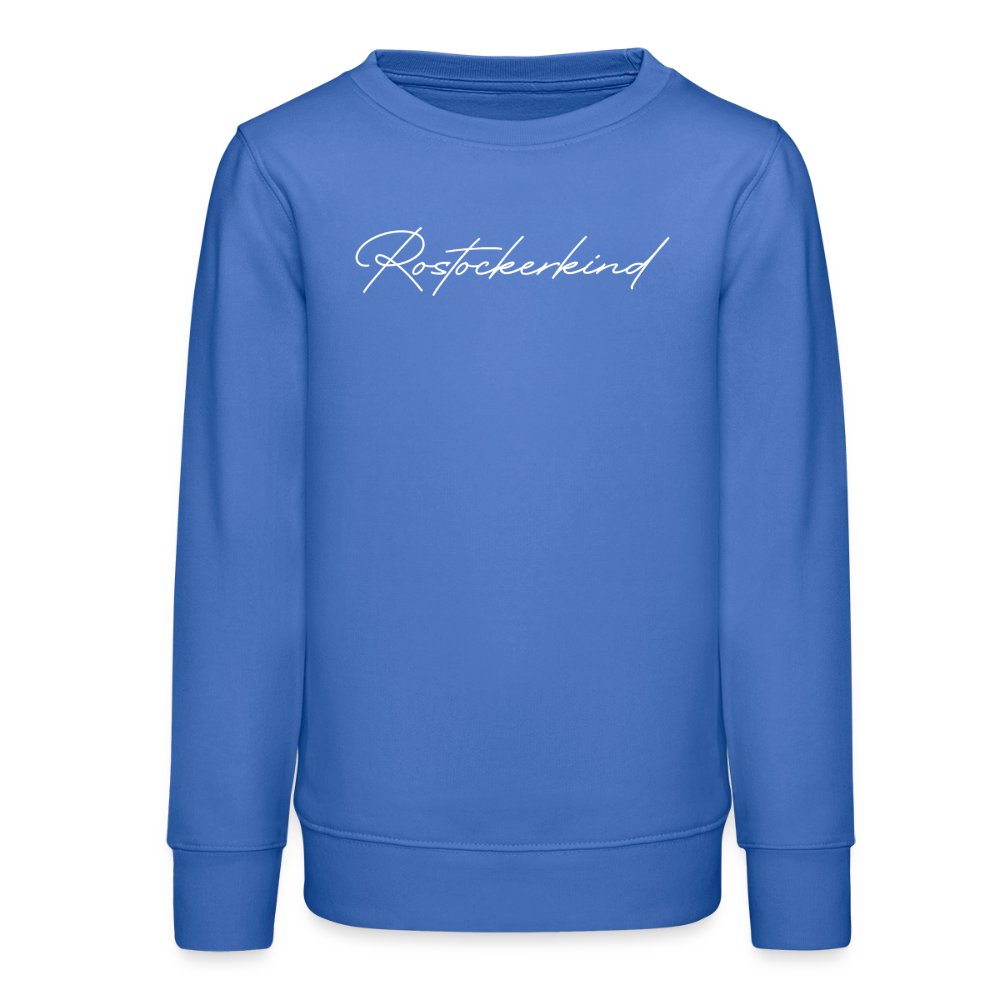 Rostock 'Rostockerkind' Signature Bio Sweatshirt Kinder 9-13 Jahre - carolina Blue