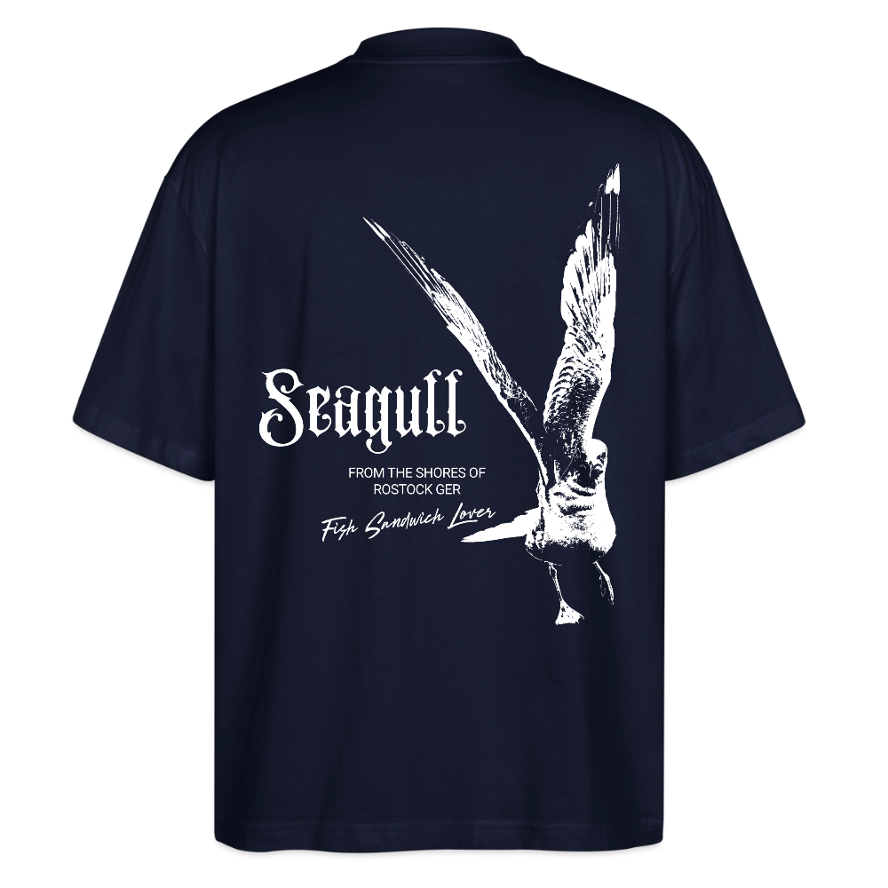 Seagull Rostock Baltic Sea Edition Oversized T-Shirt Unisex - Navy
