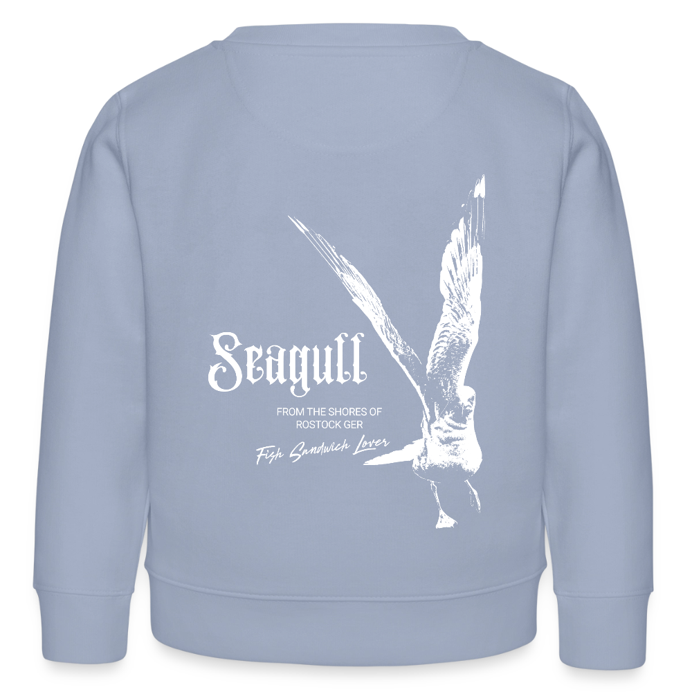 Rostock 'SEAGULL' Edition Bio Kinder Sweatshirt - Lavendel-Violett