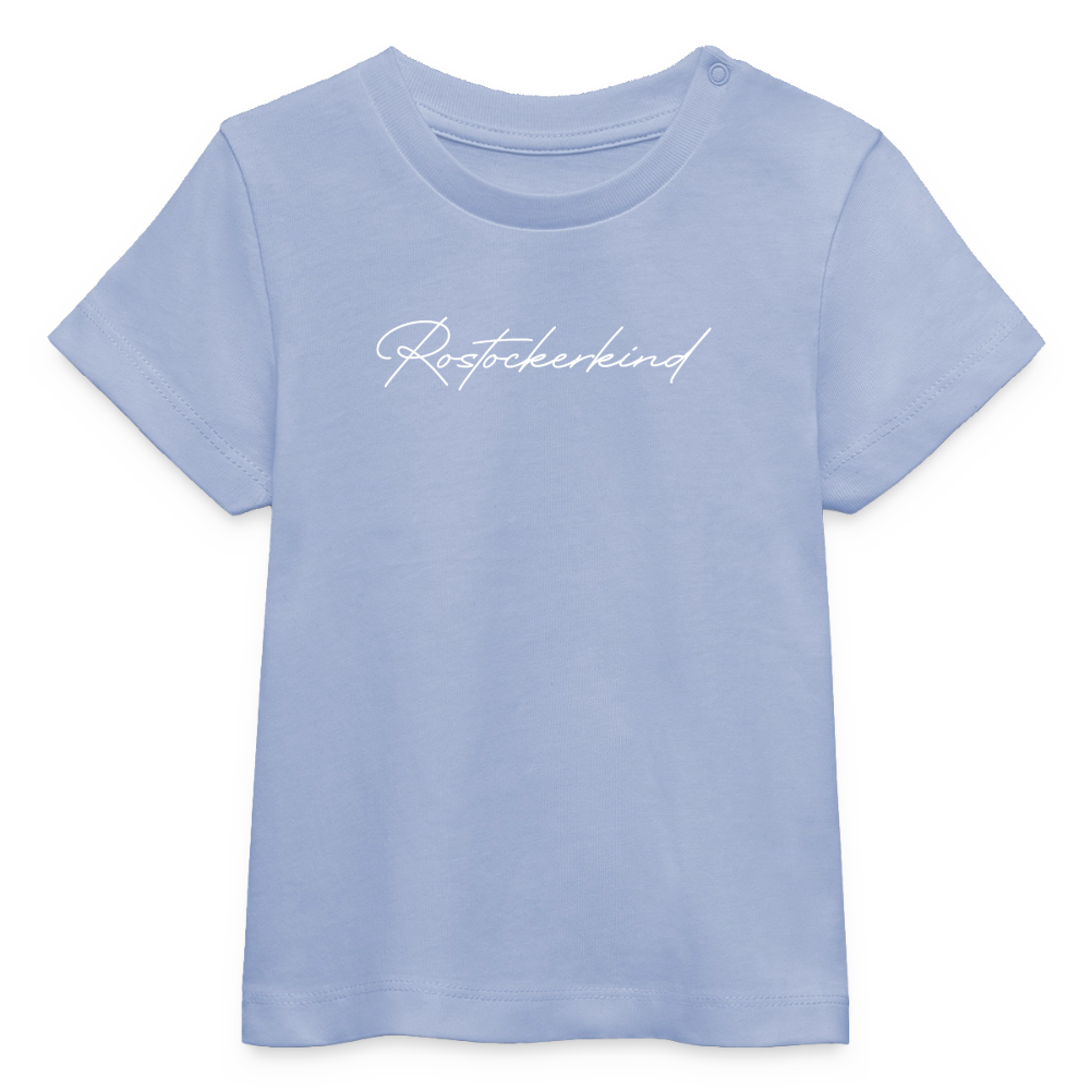 Rostock 'Rostockerkind' Signature Bio T-Shirt Babys - Sky