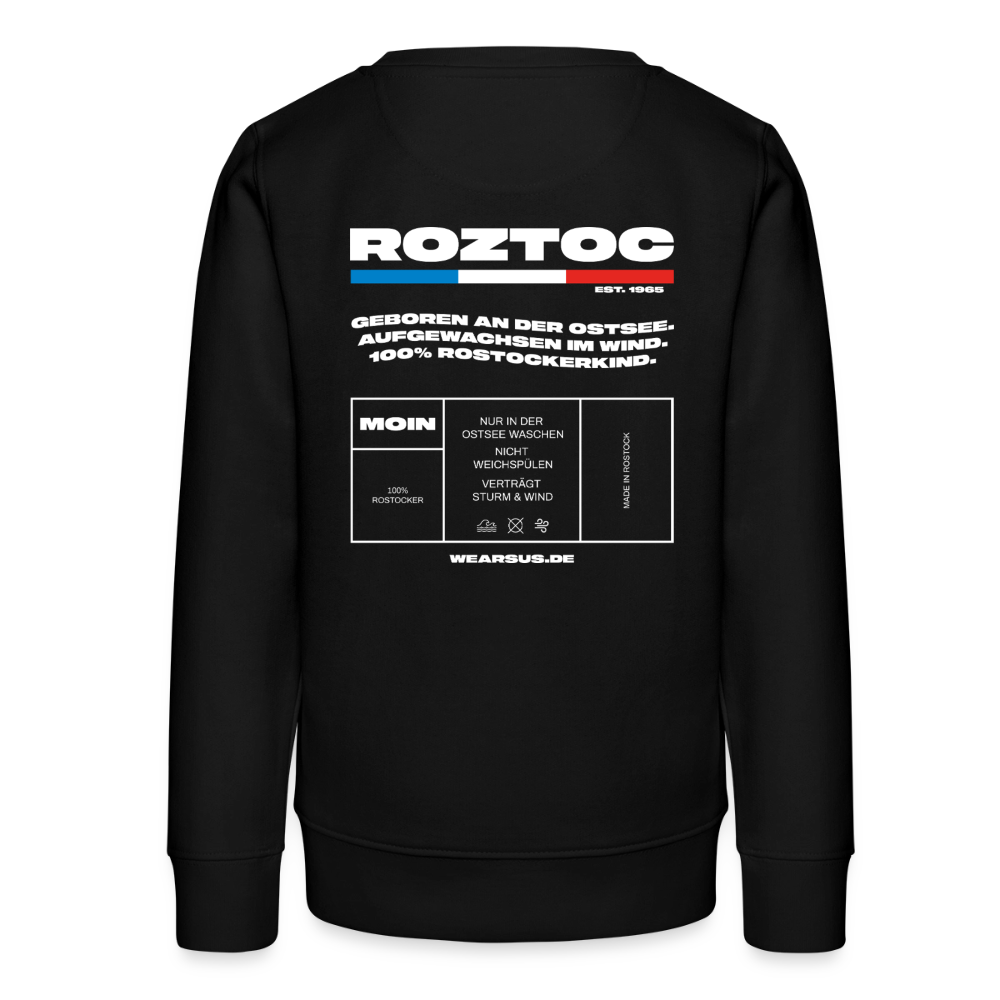 Rostock 'Seagull' Edition Bio Sweatshirt Kinder 9-13 Jahre Farbe - Schwarz