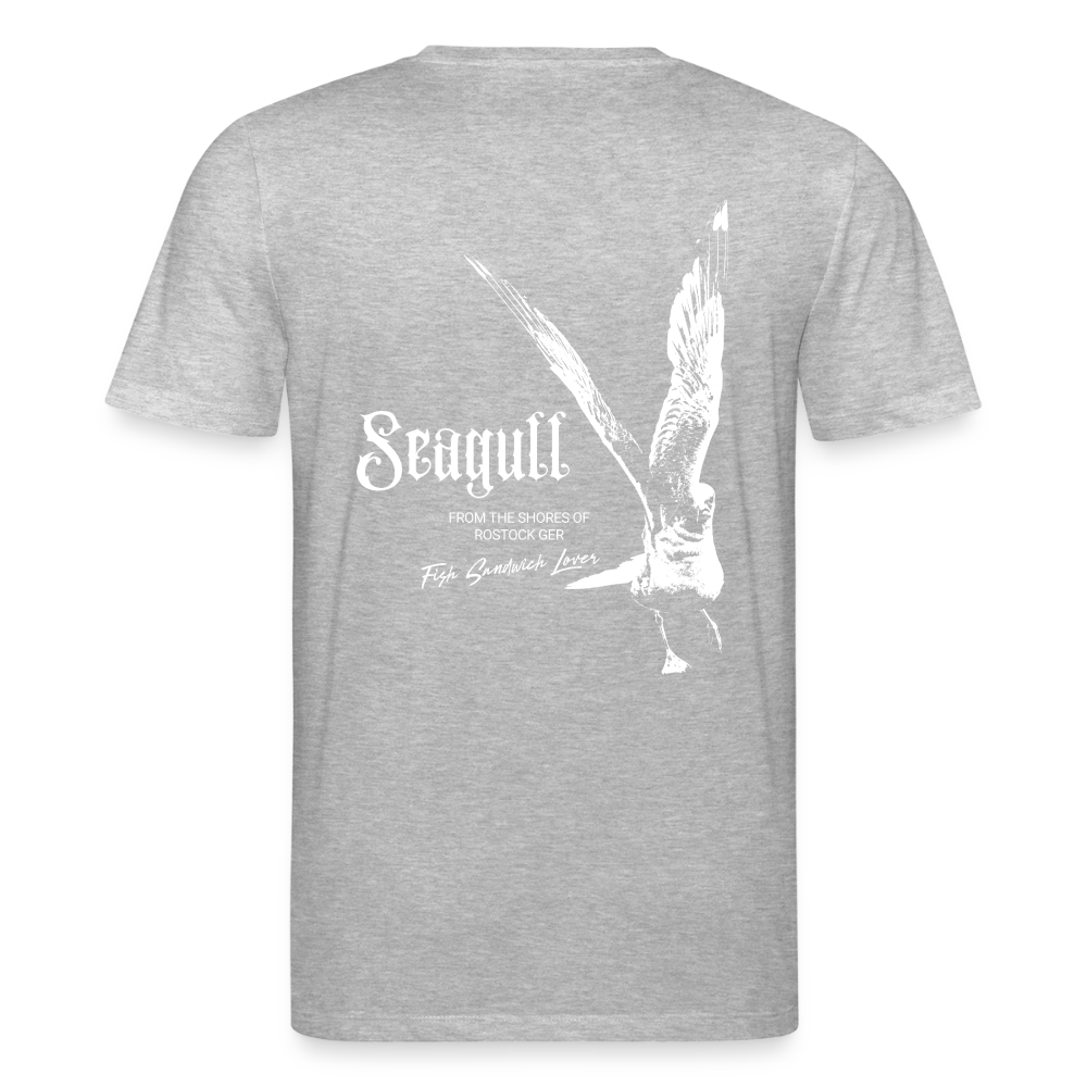Seagull Rostock Baltic Sea Edition Unisex T-Shirt 2.0 180 g/m² - Grau meliert