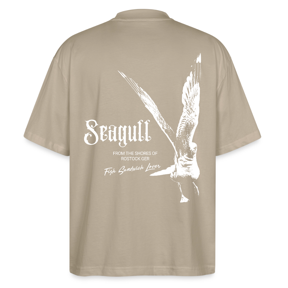 Seagull Rostock Baltic Sea Edition Oversized T-Shirt Unisex - Steingrau