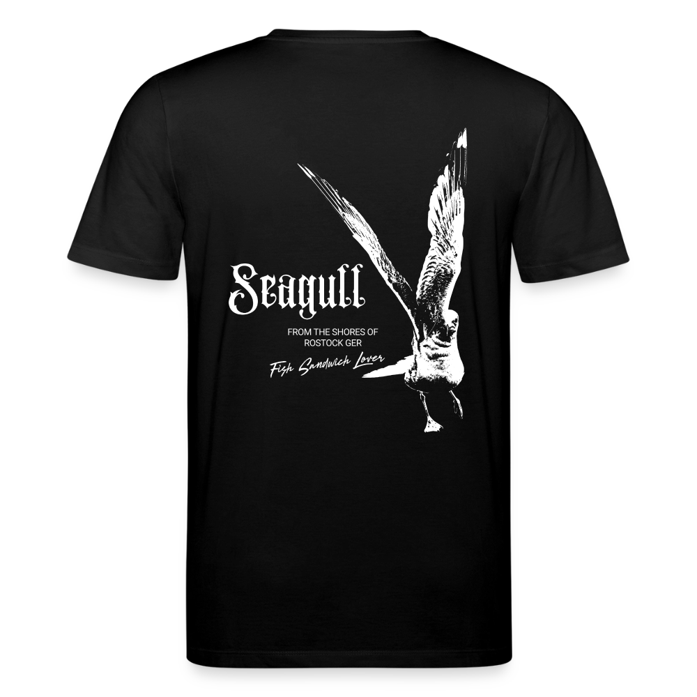 Seagull Rostock Baltic Sea Edition Unisex T-Shirt 2.0 180 g/m² - Schwarz