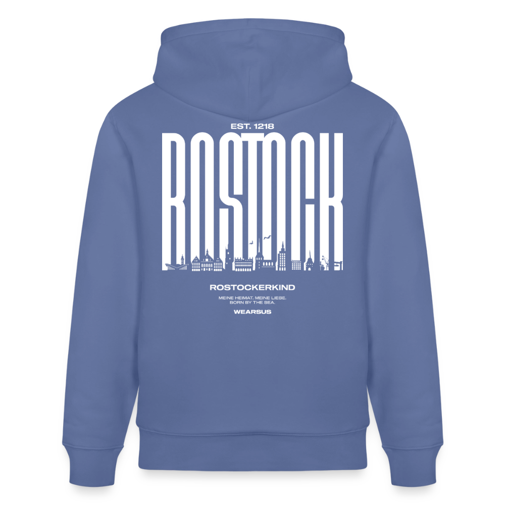 Rostock 'Rostockerkind' Bio Hoodie Unisex Farbe - Blau
