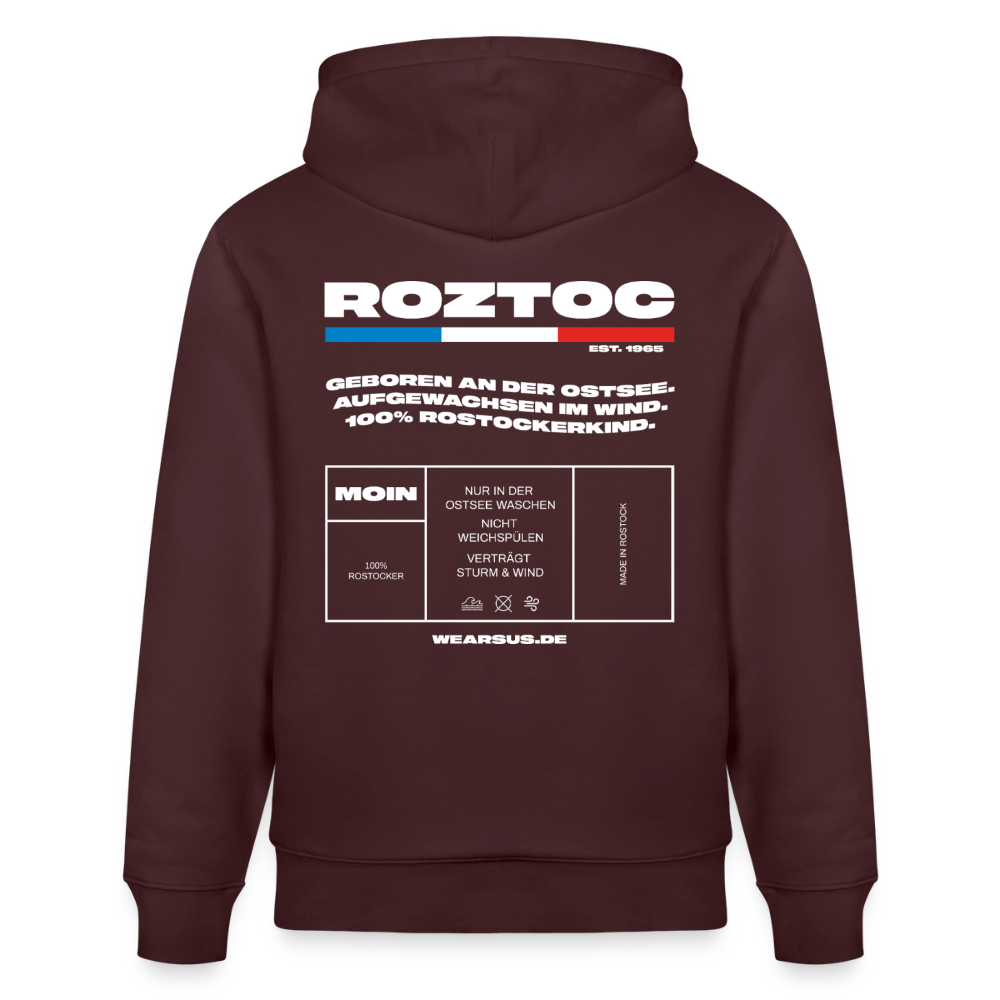 Rostock 'ROZTOC' Edition Unisex Hoodie - Maroon