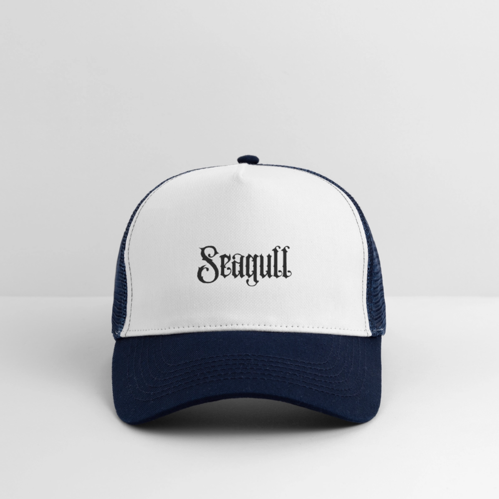 Rostock 'SEAGULL'  Trucker Cap - Weiß/Navy
