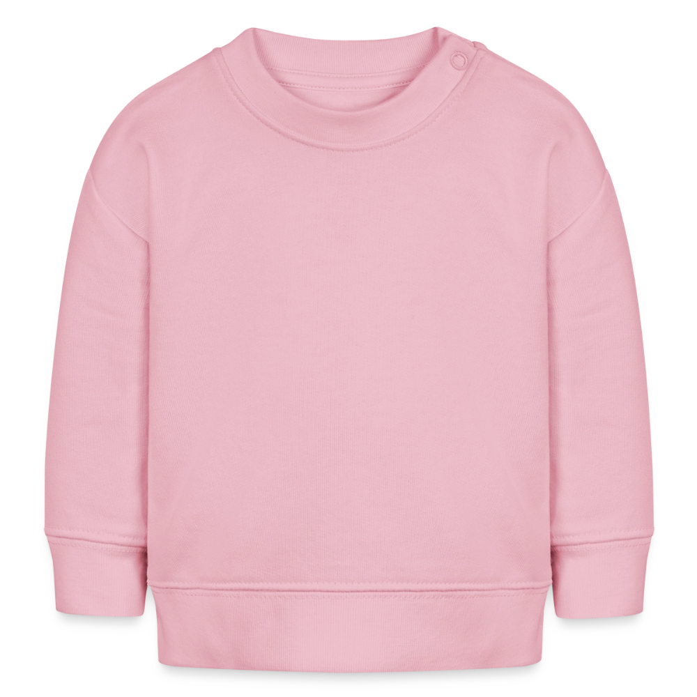 Rostock 'Rostockerkind' Bio Sweatshirt Babys Back Print Farbe - Hellrosa