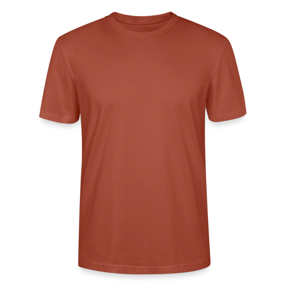 Rostock 'Rostockerkind' Bio T-Shirt Unisex Back Print Farbe - Terrakotta