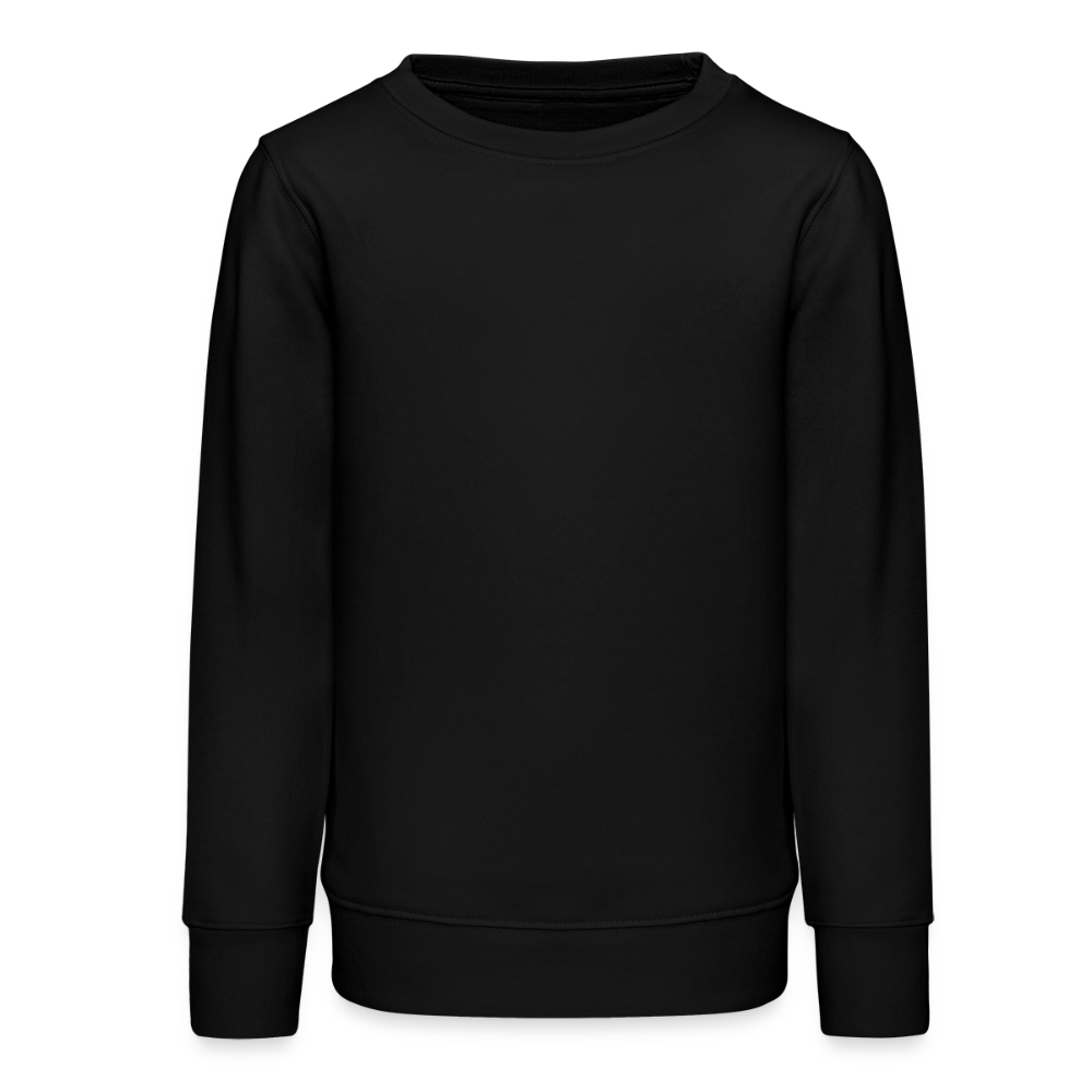 Rostock 'Rostockerkind' Bio Sweatshirt Kinder 9-13 Jahre Back Print - Schwarz