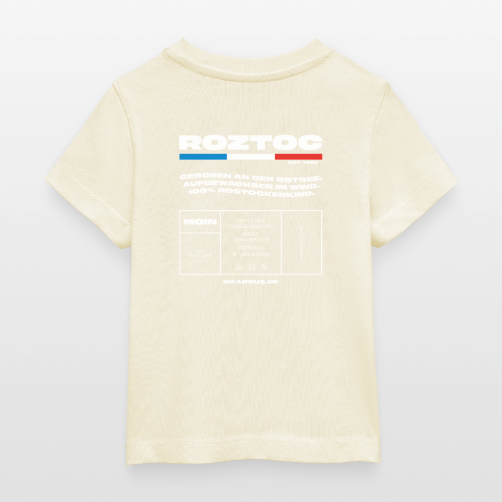 Rostock 'ROZTOC' Edition Baby T-Shirt - Natur