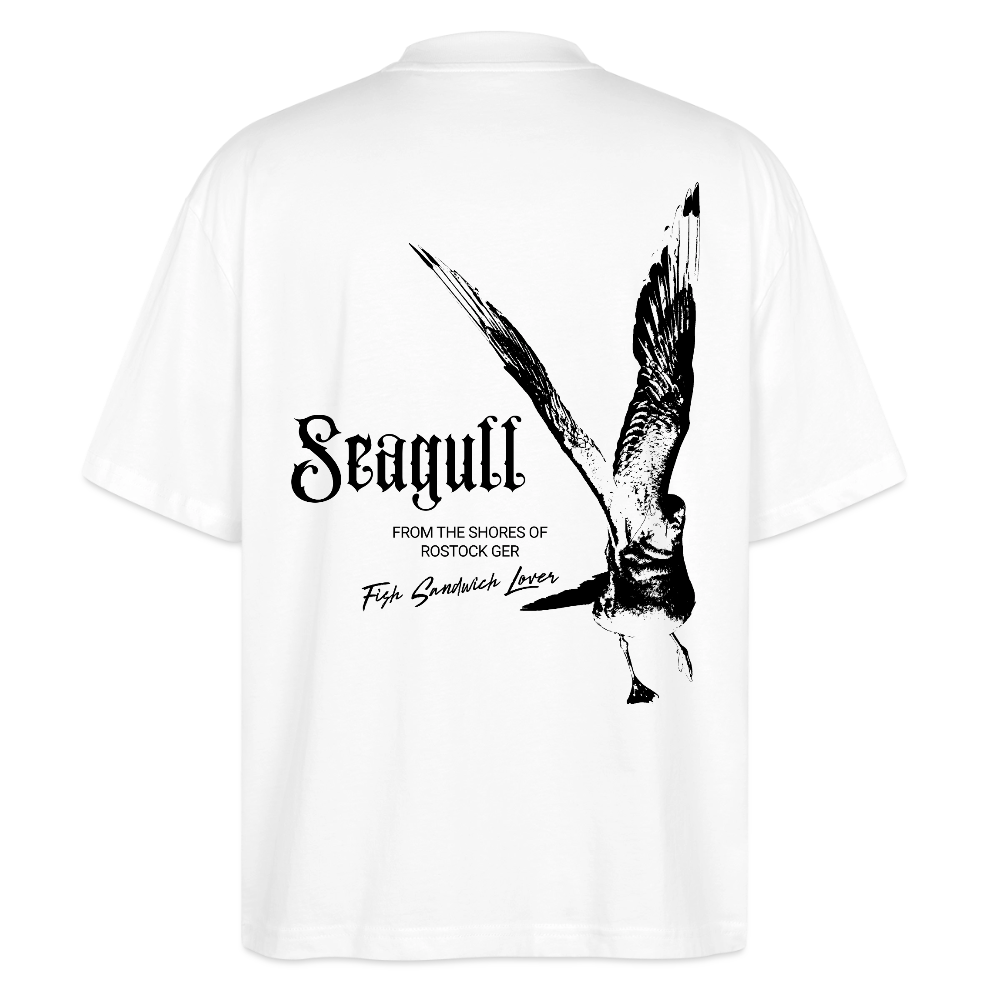 Seagull Rostock Baltic Sea Edition Oversized T-Shirt Unisex - Weiß