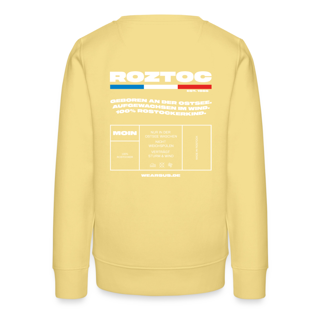 Rostock 'Seagull' Edition Bio Sweatshirt Kinder 9-13 Jahre Farbe - Gelb Viva 