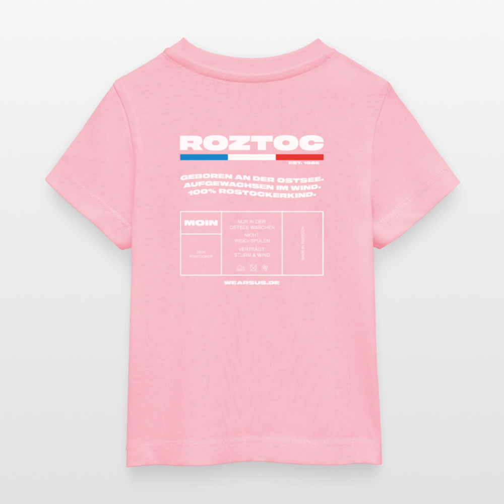 Rostock 'ROZTOC' Edition Baby T-Shirt - Hellrosa