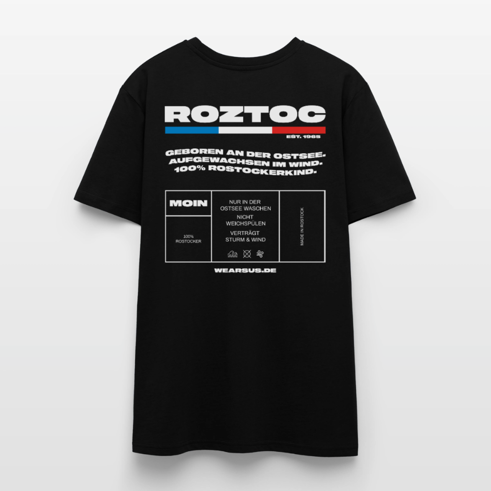 Rostock 'ROZTOC' Edition Unisex T-Shirt - Schwarz