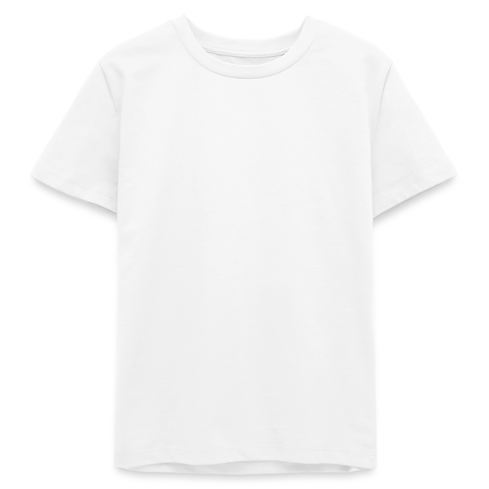 Rostock 'Rostockerkind' Bio T-Shirt Kinder 9-13 Jahre Back Print weiß - Weiß