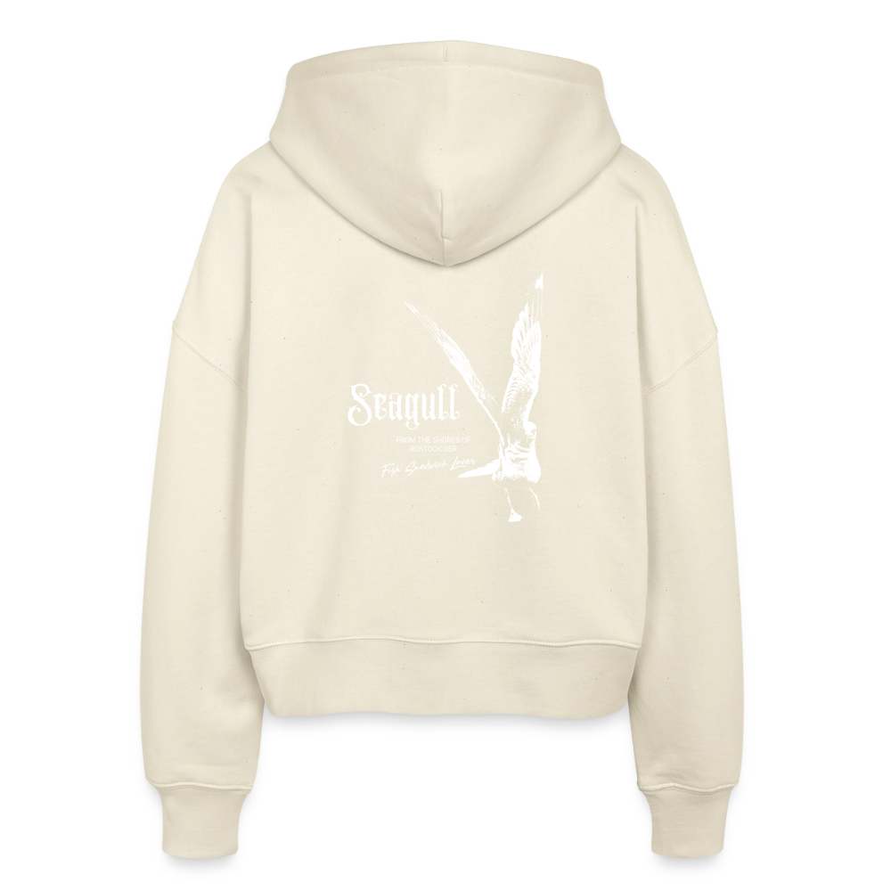 Rostock 'Seagull' Bio Zip Hoodie Damen - Natur